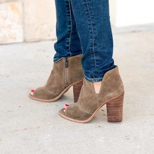 Vince Camuto Peep Toe Bootie